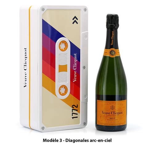 veuve clicquot gift retro tape metal box|veuve clicquot gift sets.